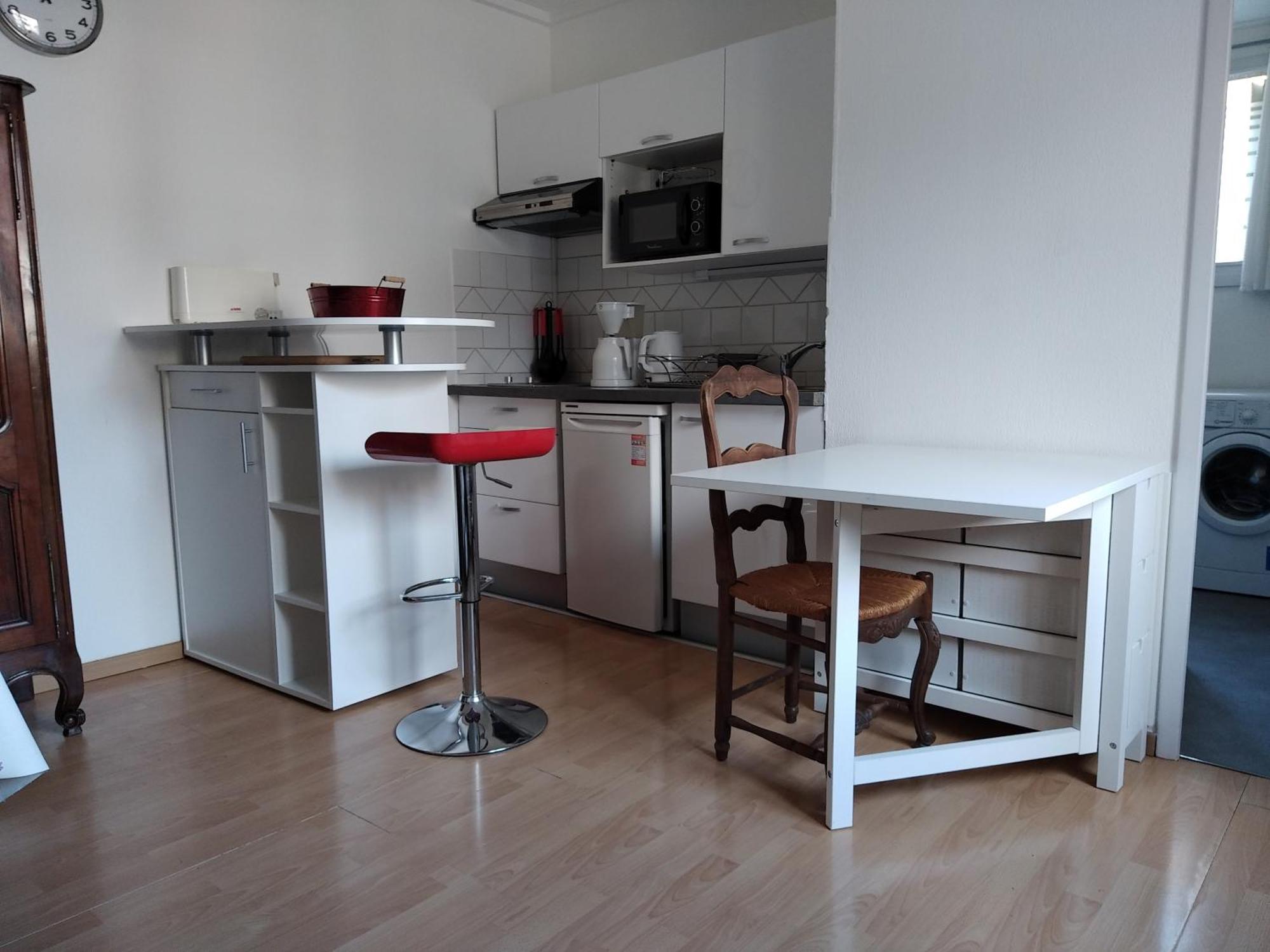 Studio 25 M2 Centre Uriage Saint-Martin-dʼUriage Quarto foto